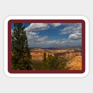 Bryce Canyon View 4 Sticker